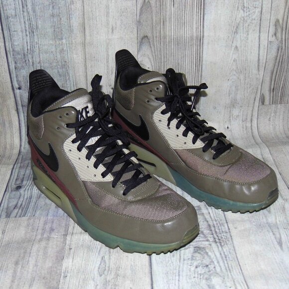NIKE Air Max 90 Ice/Dark Dune Sneakerboots Mens Size 12 - Picture 1 of 7